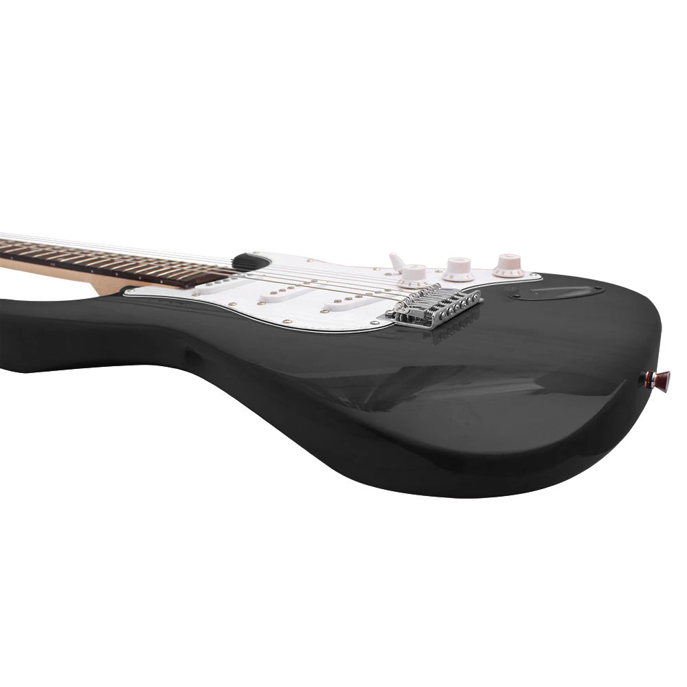 21 Frets 6 Strings ST Electric Guitar 39 Inch Black Basswood Body Maple Neck With Speaker Necessary Guitar Parts & Accessories