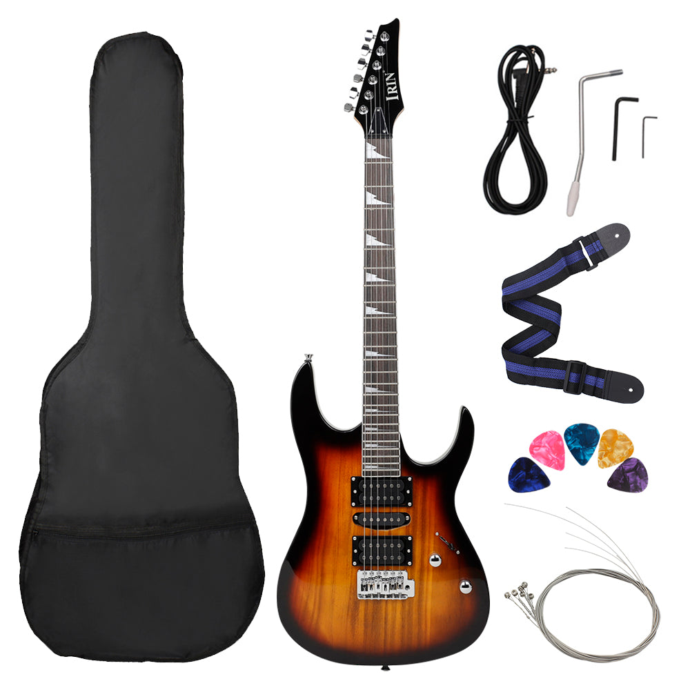 6 Strings 24 Frets Electric Guitar Maple Body Electric Guitar Guitarra With Bag Speaker Necessary Guitar Parts & Accessories