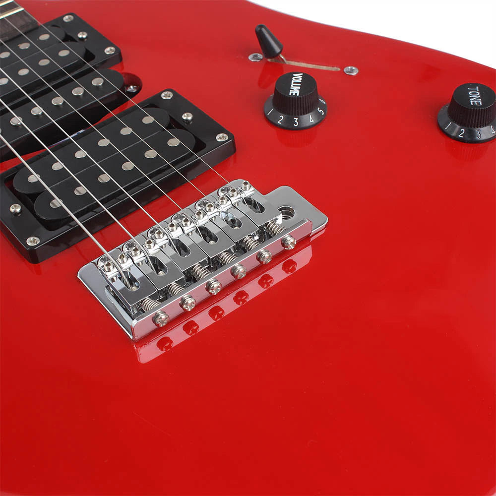 6 Strings Electric Guitar 24 Frets Maple Body Neck Electric Guitar Guitarra With Bag Amp Pick Necessary Guitar Parts Accessories
