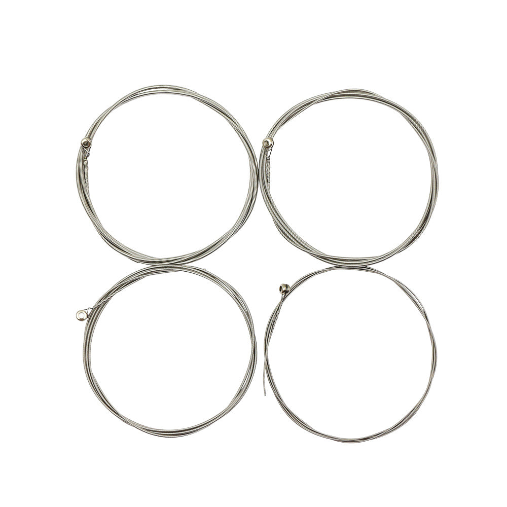 Professional 4 Pcs Electric Bass String Set Steel Core Nickel Plated Alloy Wound Bass Strings Stringed Instrument Accessories