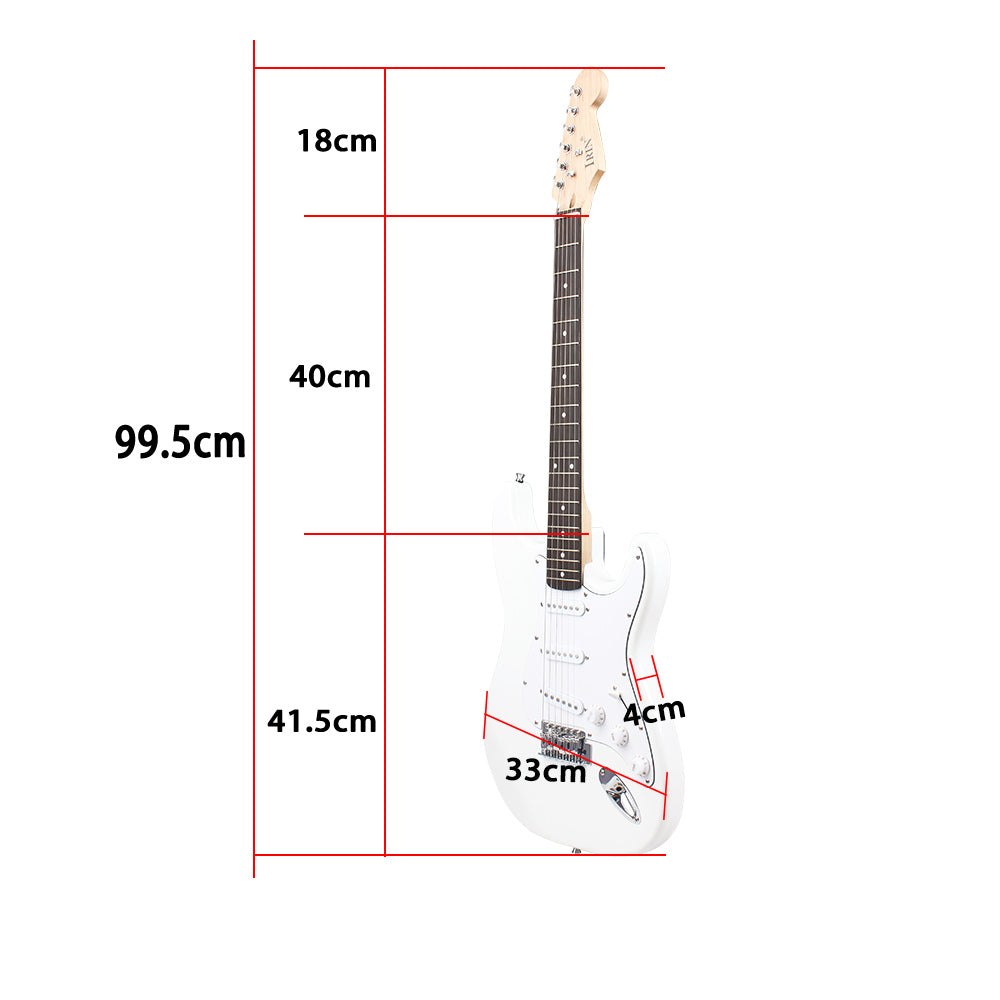 ST Electric Guitar 39 Inch 6 String 21 Frets Basswood Body Electric Guitar Guitarra With Speaker Guitar Parts & Accessories