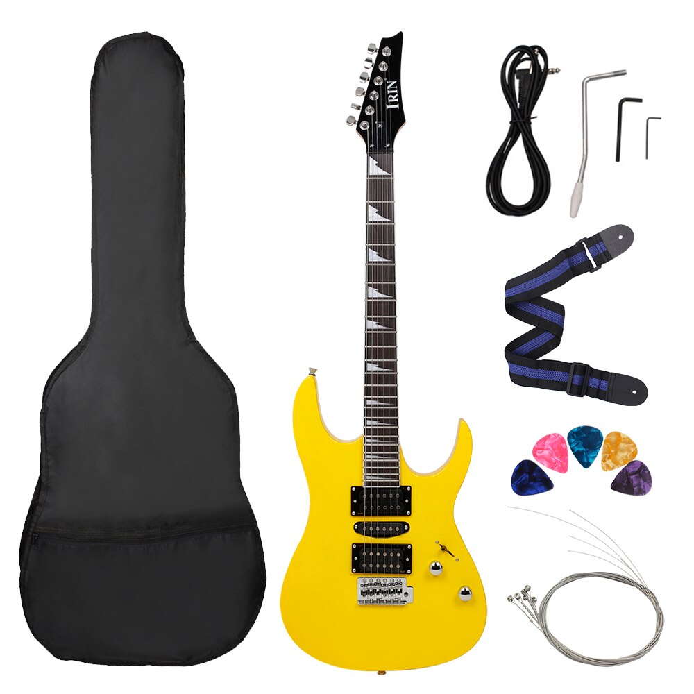 6 Strings 24 Frets Electric Guitar Maple Body Electric Guitar Guitarra With Bag Speaker Necessary Guitar Parts & Accessories