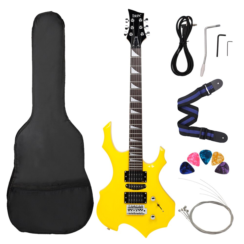 6 Strings Electric Guitar 24 Frets Maple Body Electric Guitar Guitarra With Bag Speaker Necessary Guitar Parts & Accessories