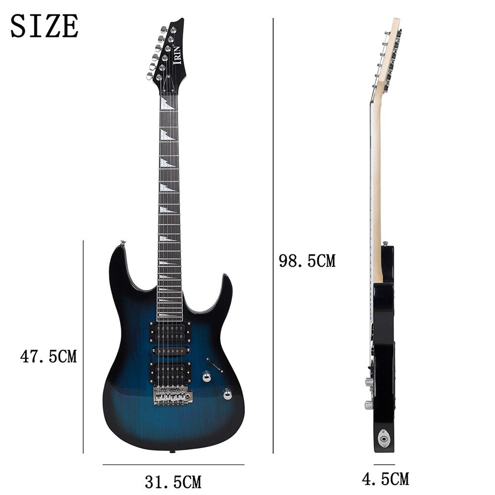 6 Strings Electric Guitar 24 Frets Maple Body Electric Guitar Guitarra With Bag Tuner Capo Amp Picks Guitar Parts & Accessories