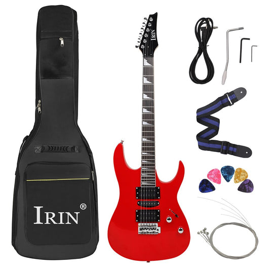 6 Strings Electric Guitar 24 Frets Maple Body Neck Electric Guitar Guitarra With Bag Amp Pick Necessary Guitar Parts Accessories