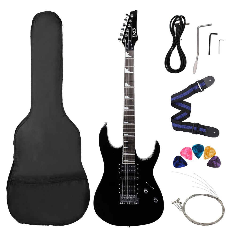 6 Strings 24 Frets Electric Guitar Maple Body Electric Guitar Guitarra With Bag Speaker Necessary Guitar Parts & Accessories