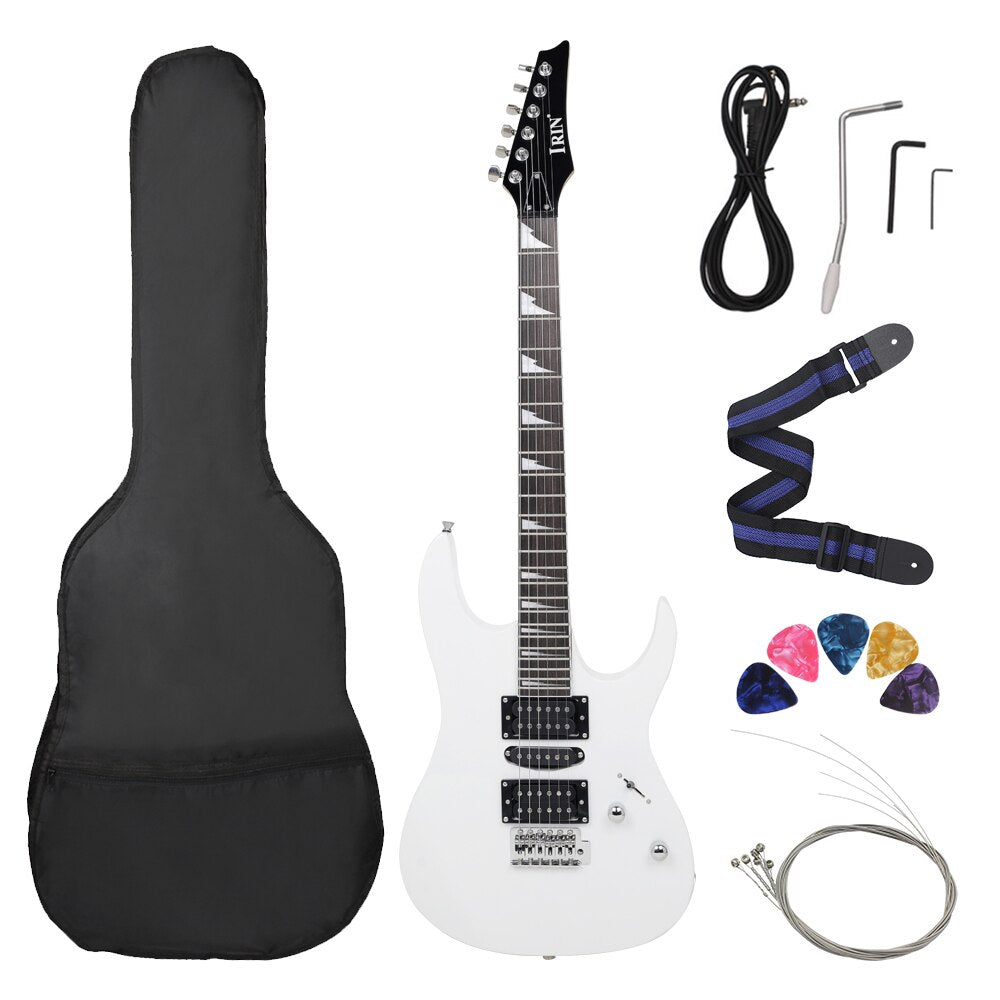 6 Strings 24 Frets Electric Guitar Maple Body Electric Guitar Guitarra With Bag Speaker Necessary Guitar Parts & Accessories