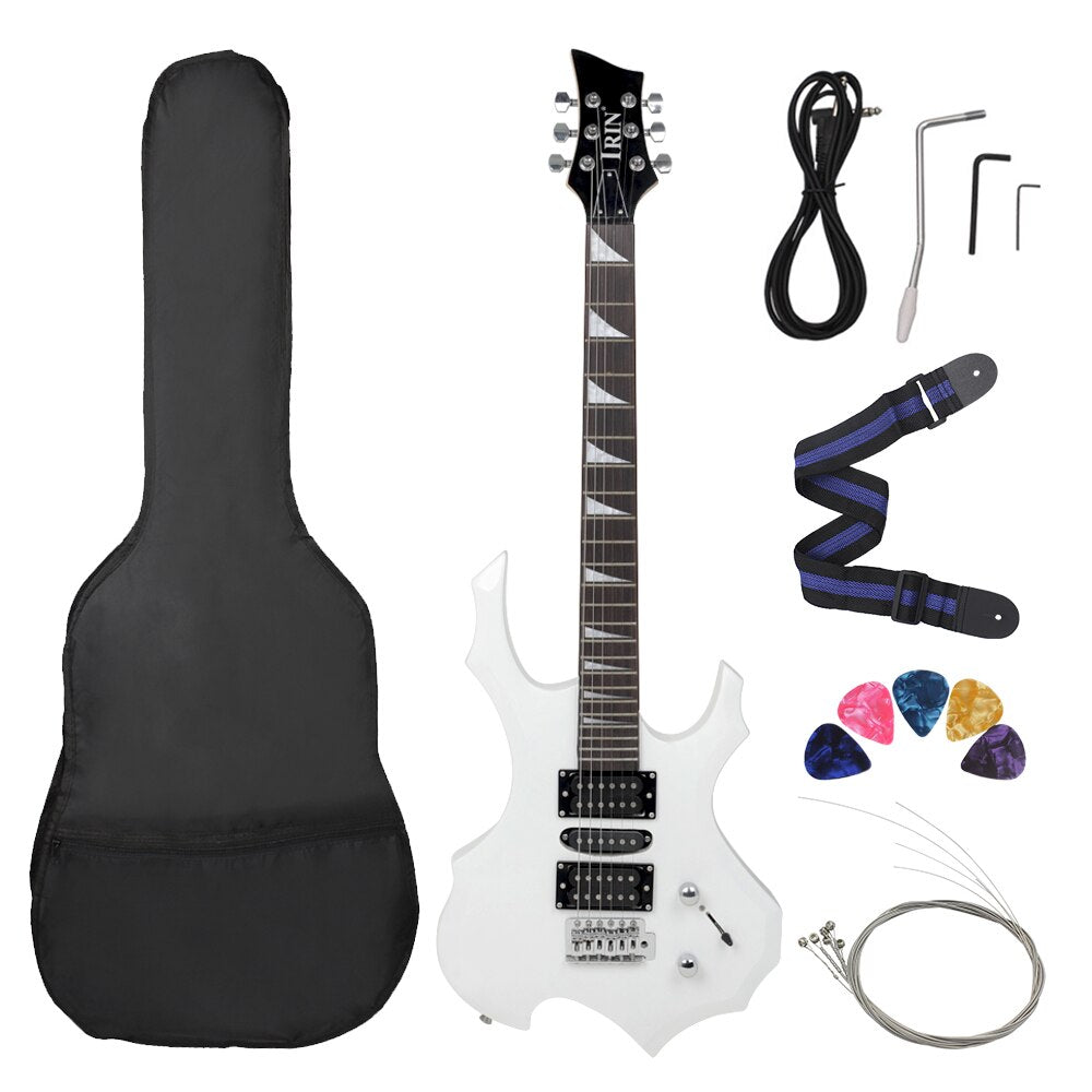 6 Strings Electric Guitar 24 Frets Maple Body Electric Guitar Guitarra With Bag Speaker Necessary Guitar Parts & Accessories